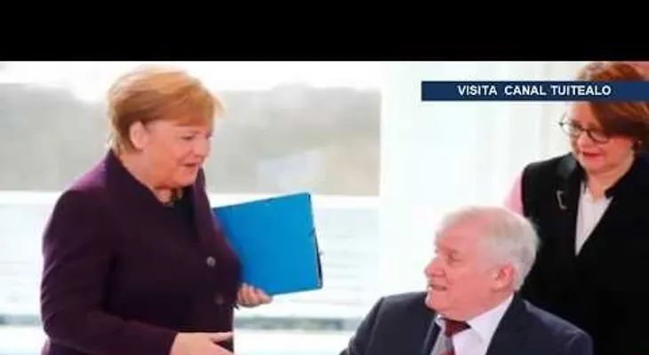 Ministro se niega a saludar a Angela Merkel por coronavirus