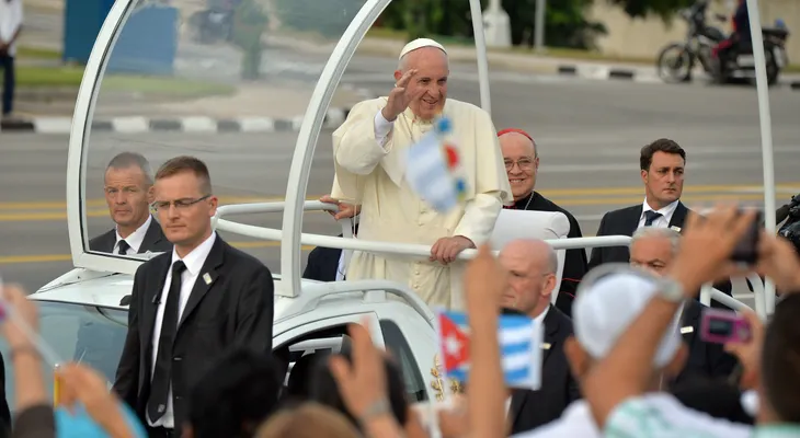 Este será el recorrido del papamóvil de Francisco en México