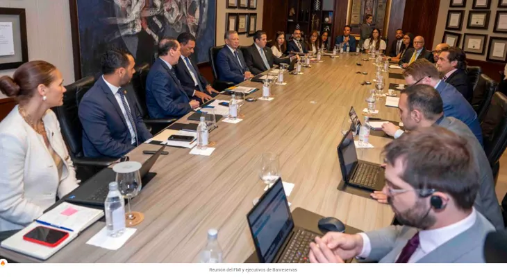 Tras reunión con Banreservas, FMI elogia fortaleza economía dominicana y proyecta crecimiento para 2026