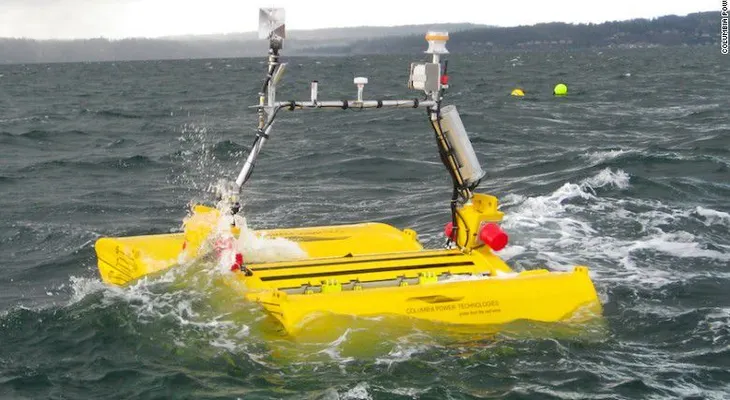 Convirtiendo las olas del océano en electricidad