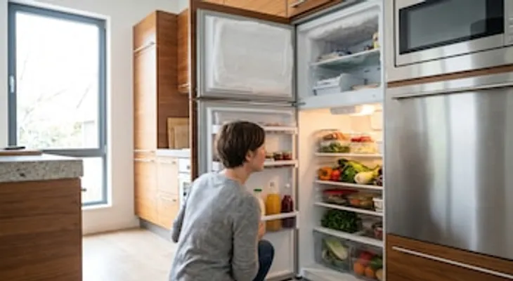 Una nevera llena de imágenes cuenta la historia de un hogar