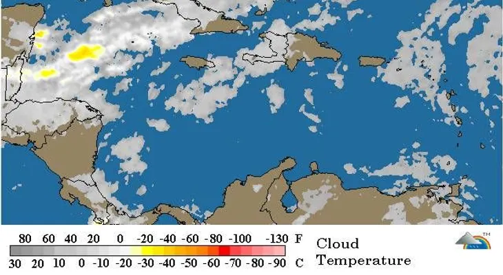ONAMET: Lluvias esporádicas a causa del viento del este/sureste 