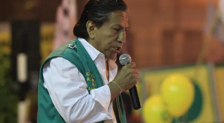 El ex presidente peruano Alejandro Toledo fue localizado en EEUU por el FBI