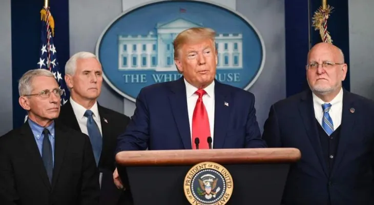 Trump confirma primera muerte en EEUU por coronavirus: una mujer de 50 años