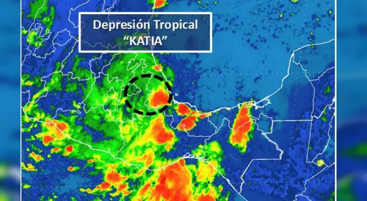 México se recupera del terremoto en medio de una depresión tropical