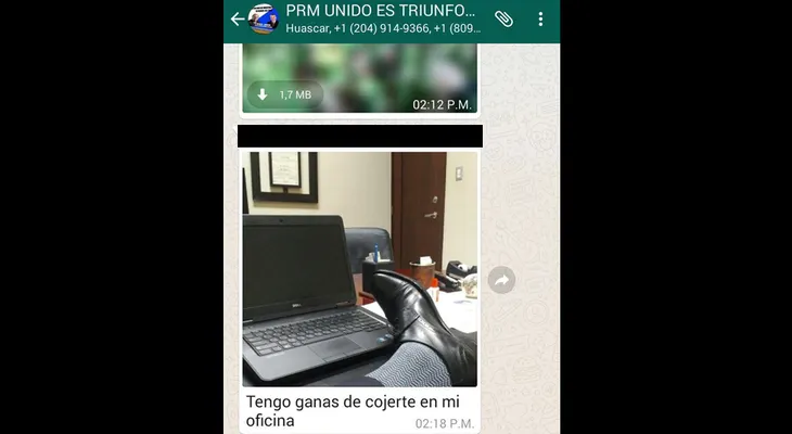 Atallah niega sea autor mensaje: tengo ganas de cogerte