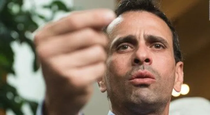 Inhabilitan por 15 años al opositor venezolano Henrique Capriles Radonski