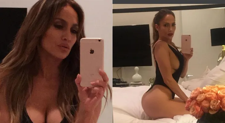 Jennifer Lopez comparte foto intima por accidente en Instagram