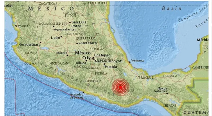 Un sismo de magnitud 4,7 en México que pone la piel de gallina