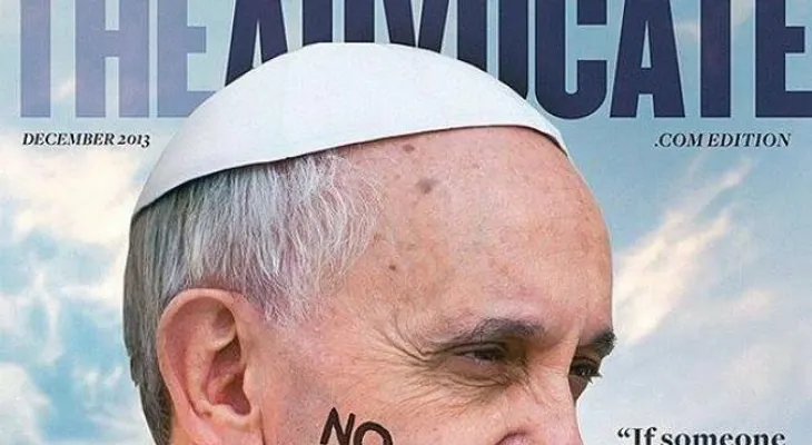 El papa: "Si una persona es gay..¿quién soy yo para juzgarla?