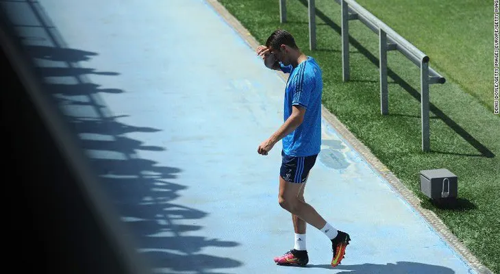 Cristiano Ronaldo sale cojeando de entrenamiento días antes de la final de la Champions