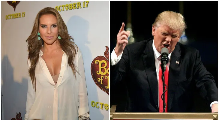 Kate del Castillo ataca a Donald Trump: "Es un payaso, ególatra y racista"