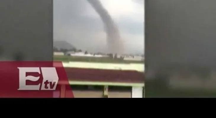 Impresionante tornado en México (VIDEO)