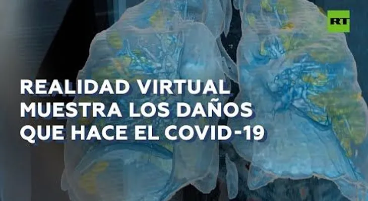 Los daños del coronavirus en unos pulmones sanos. (Video)