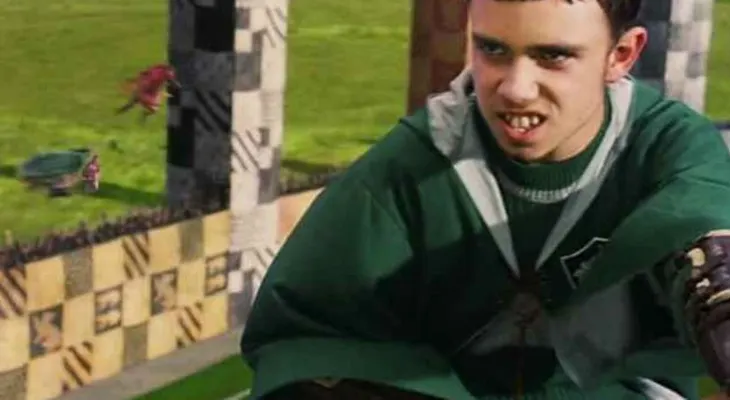 La increíble transformación de Marcus Flint; Harry Potter