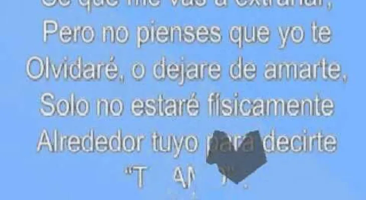 Una lección de vida y amor: Trata de no llorar 