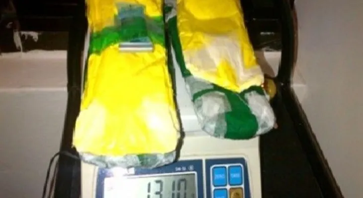 Apresan venezolano en el AILA con paquetes de droga adheridos al cuerpo