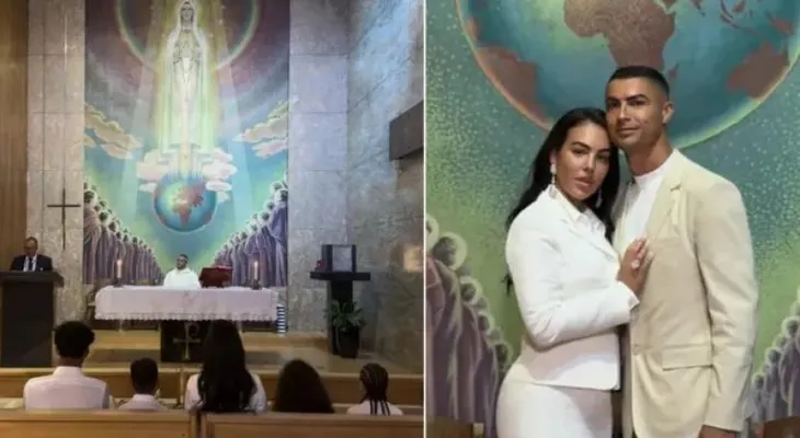 Cristiano Ronaldo y Georgina Rodríguez revelan que se casaron en una ceremonia íntima en Portugal