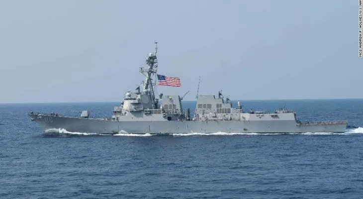 China responde con jets de combate a buque estadounidense en aguas disputadas