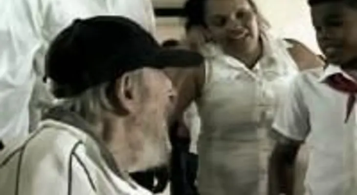 ¿Y sería para darles un susto? Reaparece Fidel Castro en escuela infantil