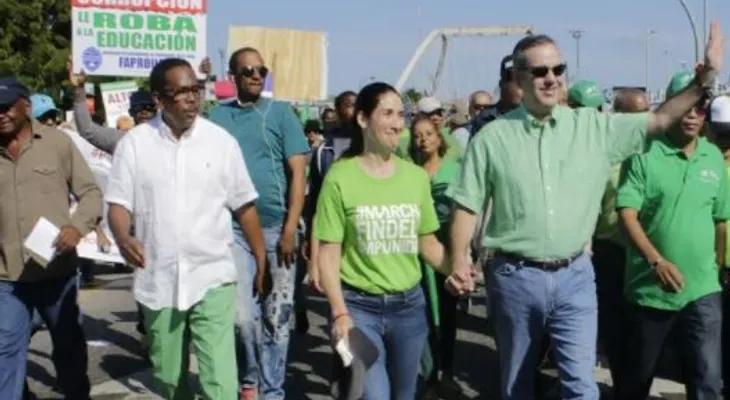 Abinader llama a dar firme respaldo a la Marcha Verde del domingo