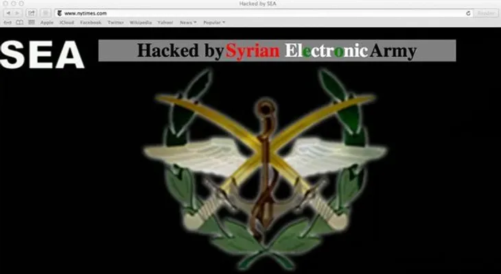 El Ejército Electrónico Sirio ataca 'The New York Times', el 'Huffington Post' y Twitter  