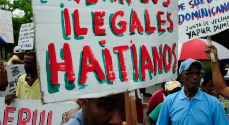 Dominicanos protestan en contra la presencia de haitianos indocumentados