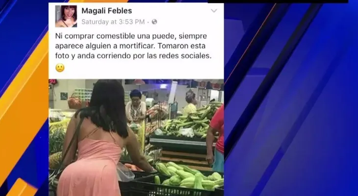 Magali Febles y su intento fallido por ganar 5 minutos de fama