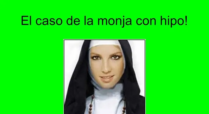 La monja que va al médico con un ataque de HIPO