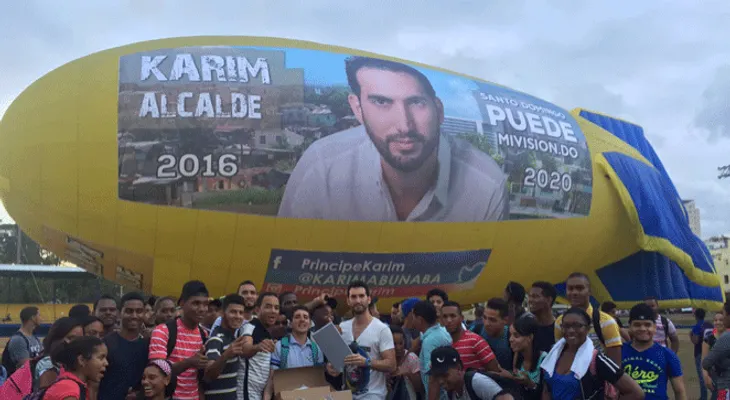 Karim creará empleos para los jóvenes en la ciudad de Santo Domingo