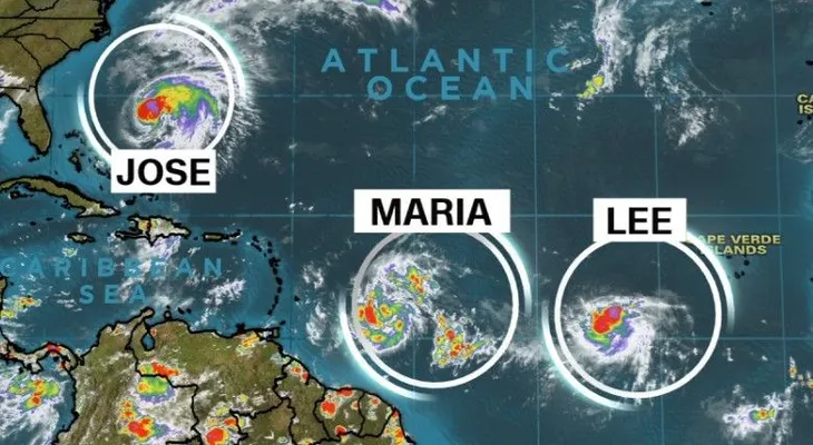 Un huracán y dos tormentas acechan en el Atlántico