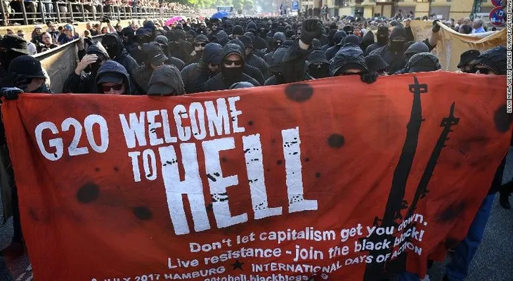 Fuertes protestas en el G20 en Alemania