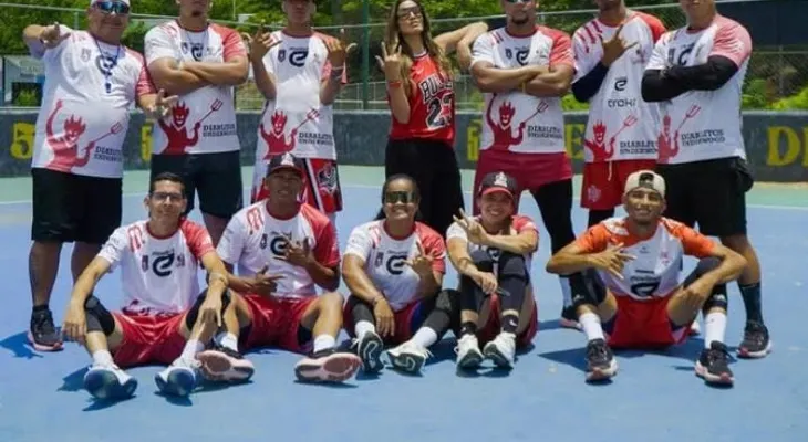 Diablos de Bastidas van por la gloria en el 4to Split de Pelotica de Goma