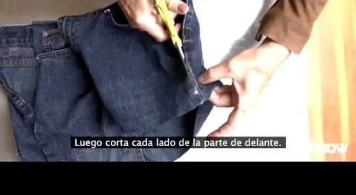 Aprovéchalos: Si tienes unos pantalones jeans viejos (Video)