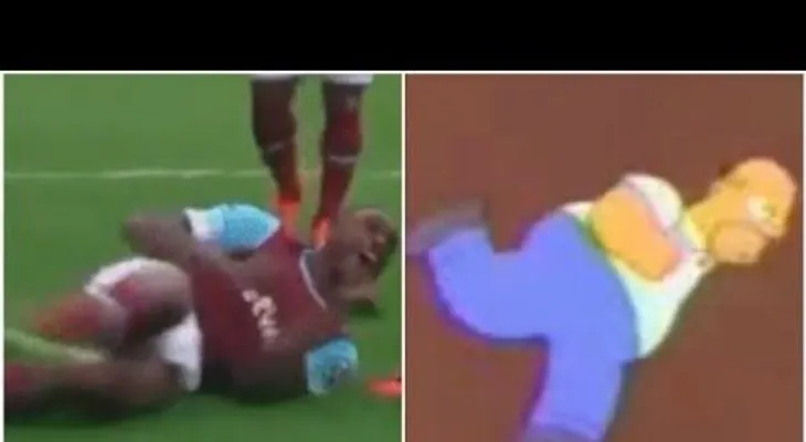 Un futbolista imita a Homero Simpson tras marcar un gol