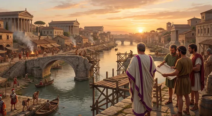 Un mapa de 300.000 km de vías romanos revela que Roma no era la ciudad mejor conectada del Imperio