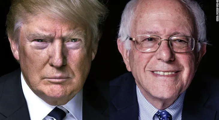 La hora de los insurgentes: Trump y Sanders