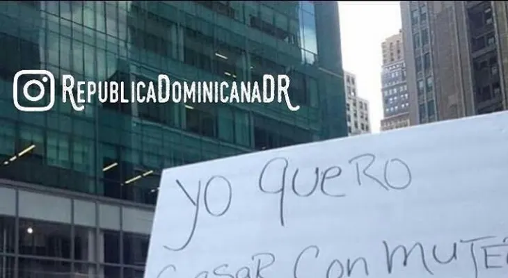 Yo quero casar con mujer dominicana": un americano solicita dominicana para casarse