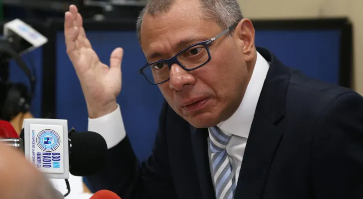 Prisión preventiva para el vicepresidente de Ecuador por corrupción