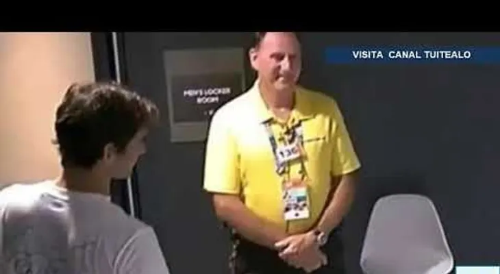 Roger Federer; un guardia de seguridad le niega el paso y el video se hace viral 