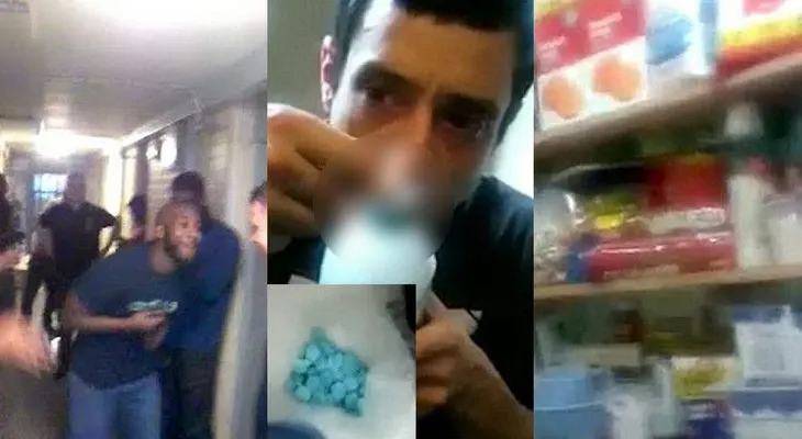 Drogas, música y alcohol en una cárcel británica (VIDEO)