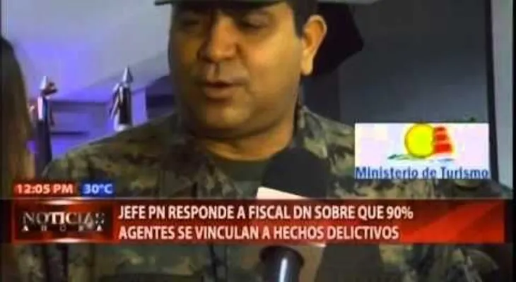 Jefe PN: Si la Fiscal maneja cifras de policías corruptos es porque han sido sometidos