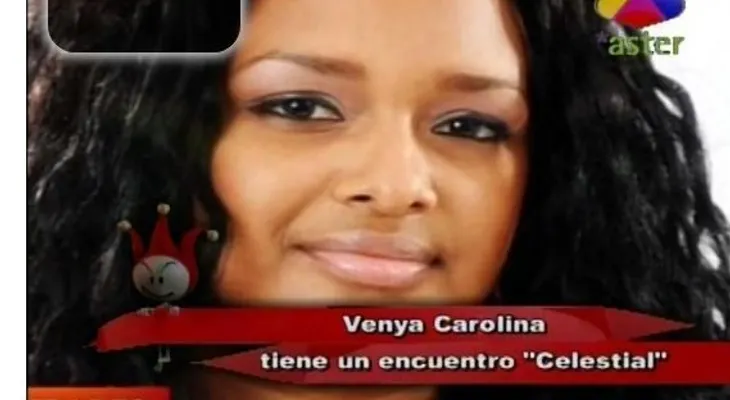  Venya Carolina asegura que "un ángel de 3 alas" la visitó