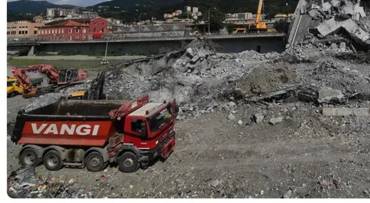 Condenan a 32 por el derrumbe del puente de Génova