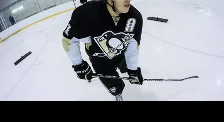 Cuando dominas un palo de hockey like a boss