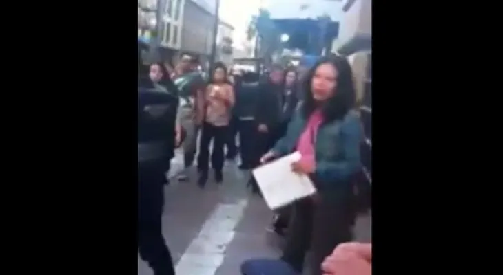 Video: Causa indignación un policía de California golpeando una mujer