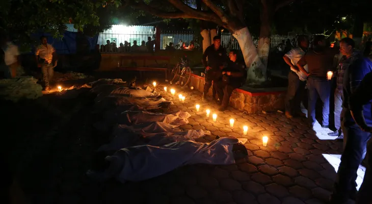 12 personas que asistían a un bautismo murieron en la iglesia de Puebla durante el terremoto