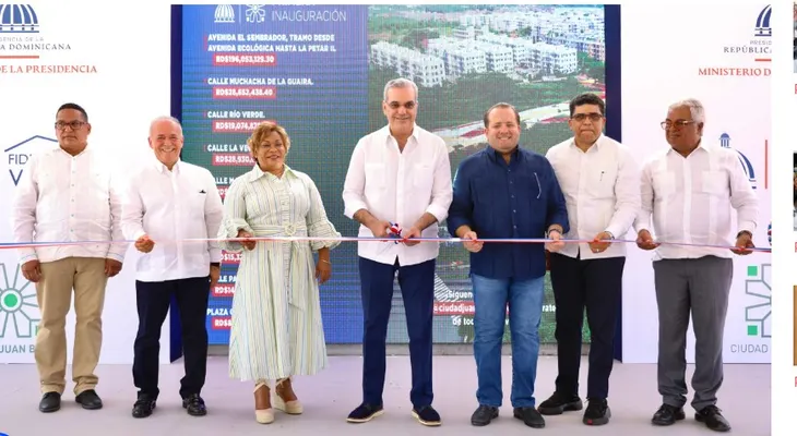 Abinader inaugura obras en Ciudad Juan Bosch e Infotep por más de RD 794 millon