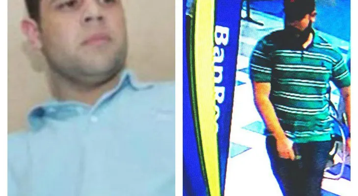 Con barba o sin ella, dicen que es el mismo Percival Peña, de la banda que asaltó el BP 