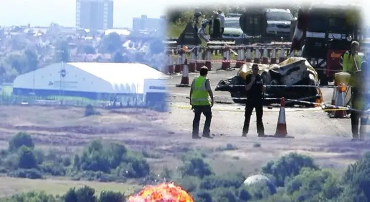 7 muertos: Jet militar que participa en exhibición se estrella en Gran Bretaña